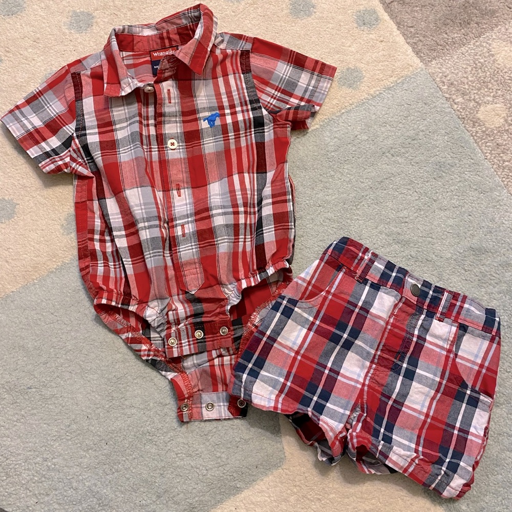 Baby Boy Short Set